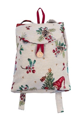Рюкзак для дітей гобеленовий EDEN1268B-RD (25x37x6)