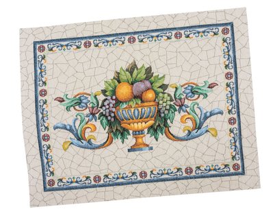 Tapestry placemat RUNNER LIMA021, 37x49, Rectangular, Casual, Without lurex, 75% polyester, 22% cotton, 3% acrylic