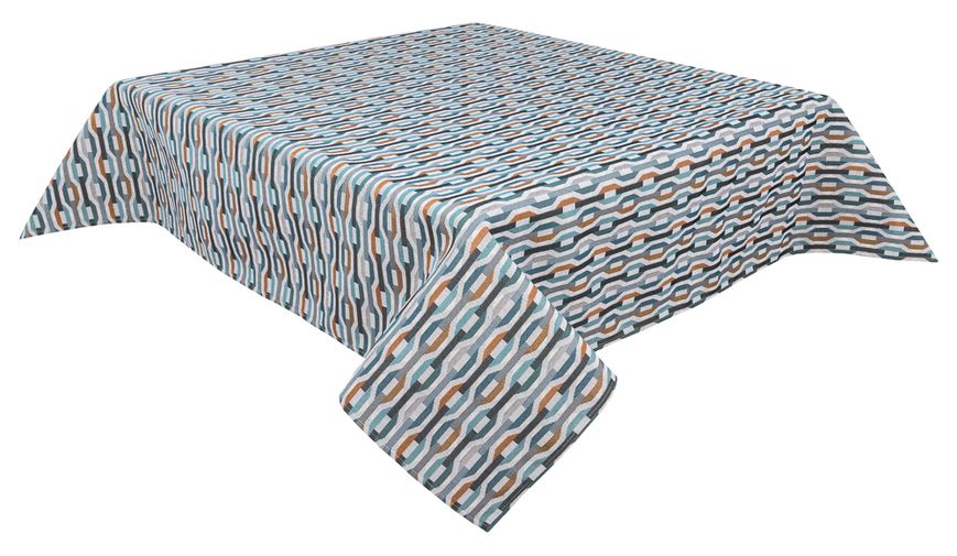 Tapestry tablecloth ZOOM007, 97х100, Square, Everyday, Without lurex, 75% polyester, 22% cotton, 3% acrylic