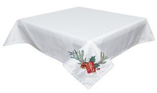 Obrus z haftem SKVN013, 135x220, Prostokątny, Nowy Rok, Haft, 100% poliester