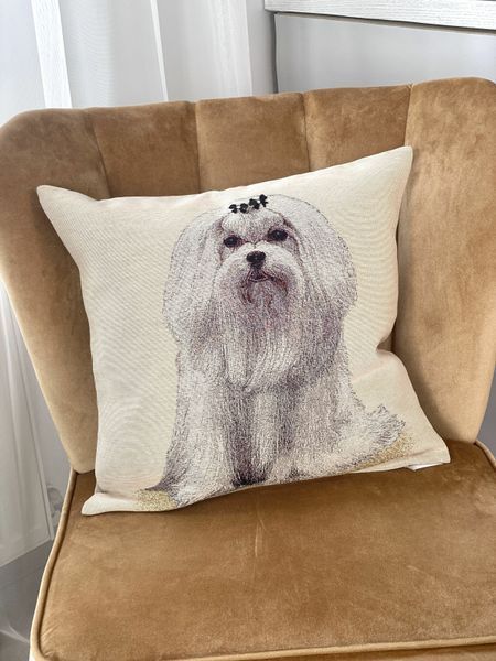 Single-sided tapestry cushion cover MALTES-NV