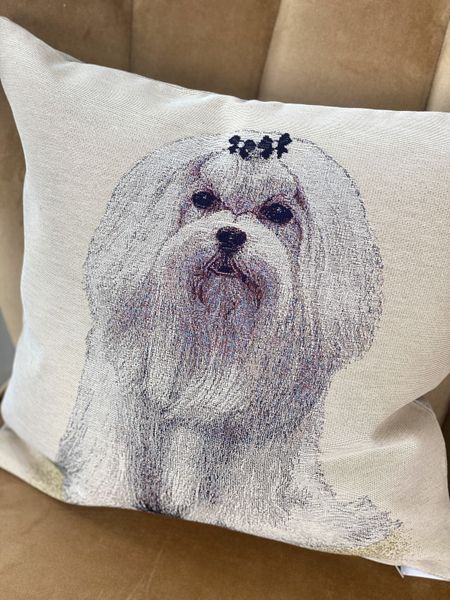 Single-sided tapestry cushion cover MALTES-NV