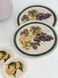 Tapestry placemat with lace ROUND044VE-20D