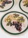 Tapestry placemat with lace ROUND044VE-20D
