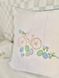Embroidered Easter cushion cover NVVV02, 45x45, Square, Easter, Embroidery, 70% cotton, 30% polyester, Single-sided