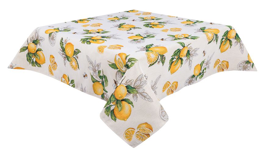 Tapestry tablecloth LIMA042, 137x260, Rectangular, Everyday, Without lurex, 75% polyester, 22% cotton, 3% acrylic