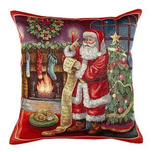 Single-sided tapestry cushion cover KISS483