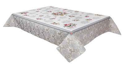 Tapestry tablecloth RUNNER386LI, 137х137, Square, Casual, Without lurex, 75% polyester, 22% cotton, 3% acrylic