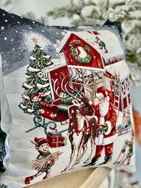 Single-sided tapestry cushion cover POLAR-NV1
