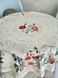 Tapestry tablecloth MANDALAS FLOWERS, &Oslash;160, 160, 160, Round, Everyday, Without lurex, 40% polyester, 60% cotton, Tapestry