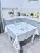 Haftowany obrus wielkanocny SKVV039, 136x140, Kwadrat, Wielkanoc, Haft, 100% poliester