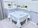 Haftowany obrus wielkanocny SKVV039, 136x140, Kwadrat, Wielkanoc, Haft, 100% poliester