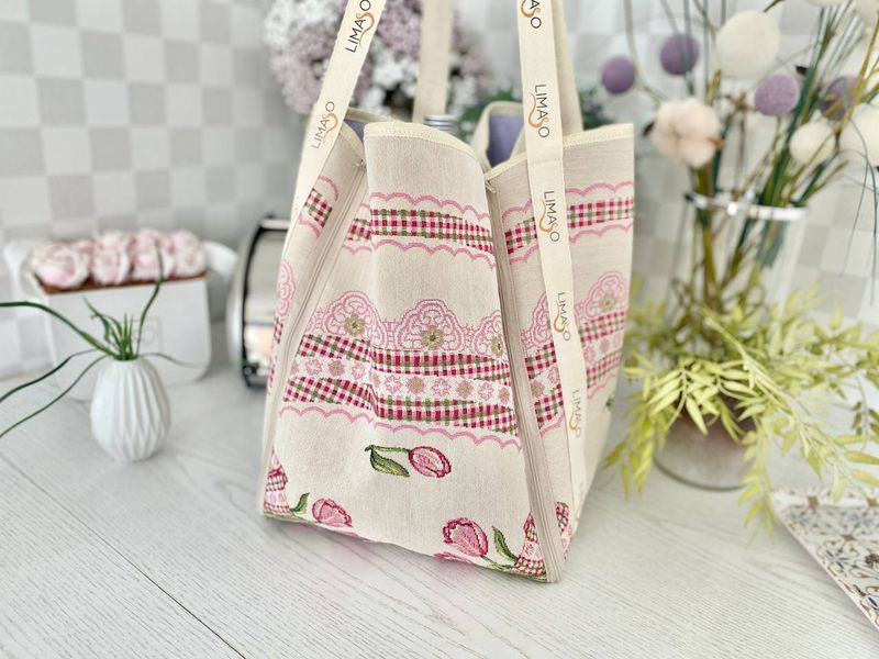 Tapestry picnic bag SMP0073-D90, Ø90, Round, Casual, Without lurex, 75% polyester, 22% cotton, 3% acrylic