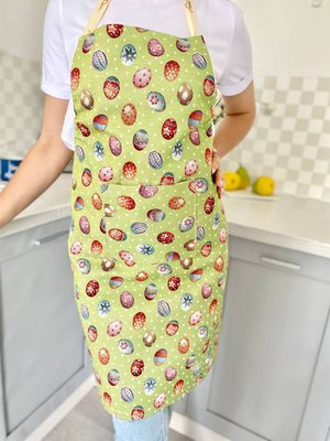 Tapestry kitchen apron EDEN865, 60x85, Easter, Without lurex, 75% polyester, 22% cotton, 3% acrylic