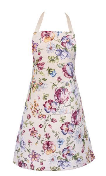 Tapestry kitchen apron GANITA, 60х85, 85, 60, Flower, Without lurex, 76% polyester, 14% cotton, 10% acrylic, Tapestry