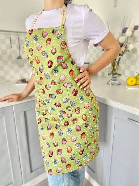 Tapestry kitchen apron EDEN865, 60x85, Easter, Without lurex, 75% polyester, 22% cotton, 3% acrylic