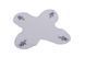 Napkin in a bread box from the collection &lsquo;Embroidered Lavender&rsquo; LVV08, 28x28, Square, Everyday, Embroidery, 100% linen