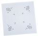 Lniany obrus wielkanocny z haftem SKVV04L, 85x85, Kwadrat, Wielkanoc, Haft, 100% len