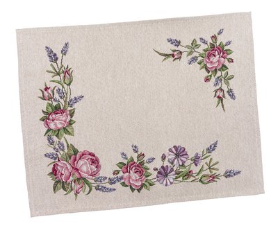Tapestry placemat RUNNER1221, 37x49, Rectangular, Casual, Without lurex, 75% polyester, 22% cotton, 3% acrylic