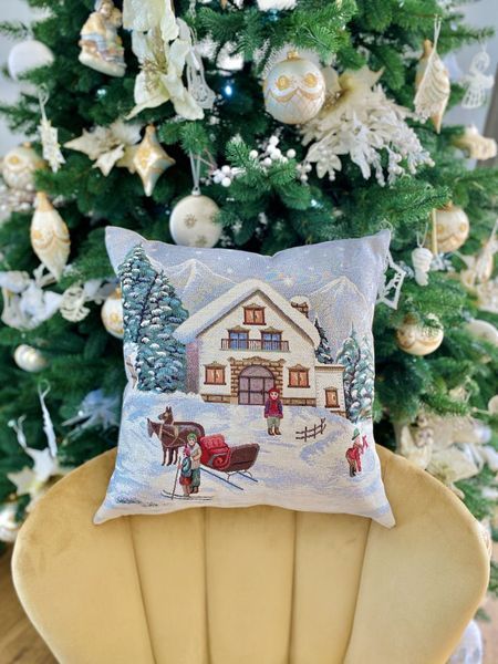 Single-sided tapestry cushion cover KISS1004W