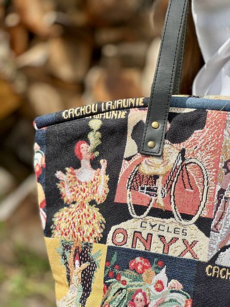 Tapestry shopping bag 02055, 36х55, 55, 36, Everyday, Without lurex, 75% polyester, 22% cotton, 3% acrylic, Tapestry