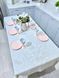 Tablecloth with embroidery SKV08, 137х280, Rectangular, Everyday, Embroidery, 100% linen