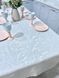 Tablecloth with embroidery SKV08, 137х280, Rectangular, Everyday, Embroidery, 100% linen