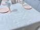 Tablecloth with embroidery SKV08, 137х280, Rectangular, Everyday, Embroidery, 100% linen