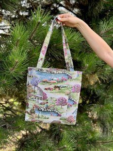 Tapestry shopping bag EDEN1185-SM36, 36x36, Square, Everyday, Without lurex, 75% polyester, 22% cotton, 3% acrylic, Tapestry