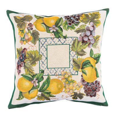 Single-sided tapestry cushion cover LIMA044VE