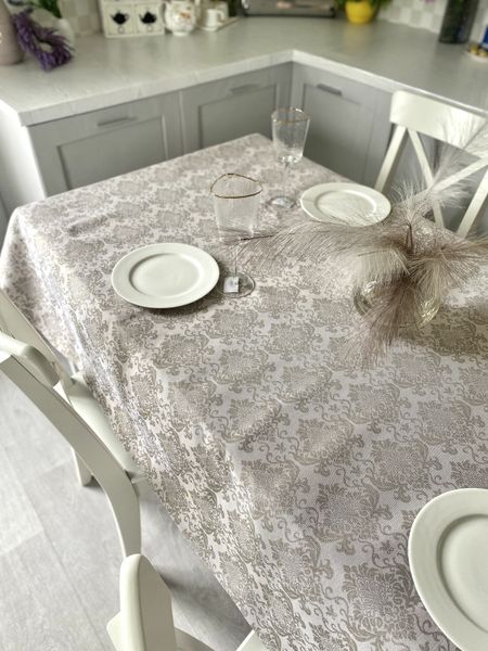 Tapestry tablecloth EDEN391NA, 137х137, Square, Everyday, Without lurex, 75% polyester, 22% cotton, 3% acrylic