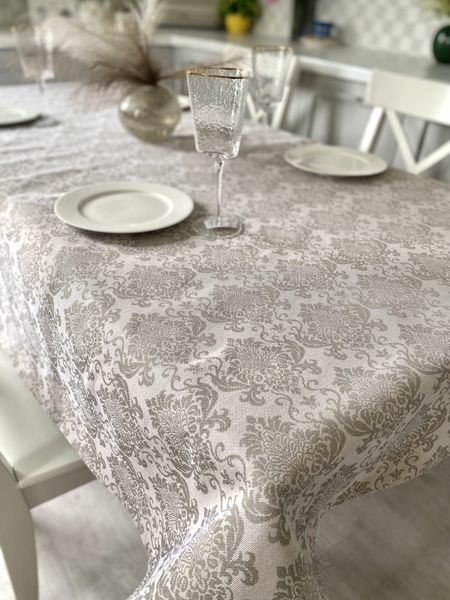 Tapestry tablecloth EDEN391NA, 97х100, Square, Everyday, Without lurex, 75% polyester, 22% cotton, 3% acrylic