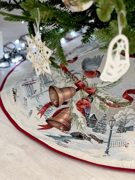Спідничка під ялинку гобеленова ROUND1254 "Різдвяна Звістка" ROUND1254-SD фото