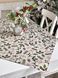 Tapestry tablecloth MARIBEL, 97х100, 100, 97, Square, New Year's, Golden lurex, 60% polyester, 24% cotton, 16% acrylic, Tapestry