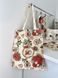 Tapestry shopping bag NAT-SM36, 35х40, 40, 35, Rectangular, New Year's, Golden lurex, 75% polyester, 22% cotton, 3% acrylic, Tapestry