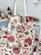Tapestry shopping bag NAT-SM36, 35х40, 40, 35, Rectangular, New Year's, Golden lurex, 75% polyester, 22% cotton, 3% acrylic, Tapestry