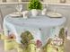 Tapestry tablecloth ROUND1176, Ø160, Round, Everyday, Without lurex, 75% polyester, 22% cotton, 3% acrylic