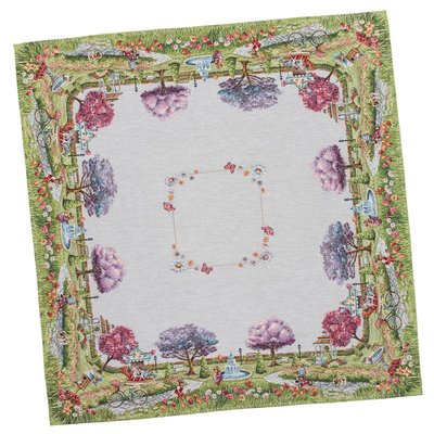 Tapestry tablecloth RUNNER1178, 97х100, Square, Casual, Without lurex, 75% polyester, 22% cotton, 3% acrylic