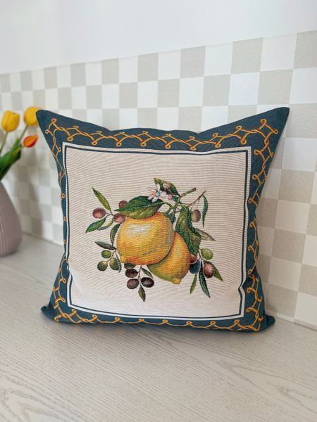 Single-sided tapestry cushion cover LIMA041