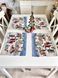 Tapestry placemat HENKEL, 33х45, 45, 33, Rectangular, New Year's, Silver lurex, 60% polyester, 24% cotton, 16% acrylic, Tapestry