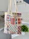 Tapestry shopping bag SM0065, 35х40, 40, 35, Rectangular, Everyday, Without lurex, 75% polyester, 22% cotton, 3% acrylic, Tapestry