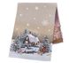 Tapestry table runner RUNNER1267 "Loud Carol", 37х100, Rectangular, New Year's, Without lurex, 75% polyester, 22% cotton, 3% acrylic