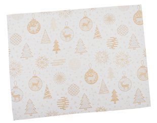 Żakardowy uchwyt kuchenny FG02-EDEN014-PK (18x22), 18x22, Prostokątny, Nowy Rok, Złoty lureks, 94% poliester, 6% lureks