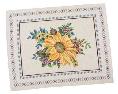 Tapestry placemat LIMA013, 37x49, Rectangular, Casual, Without lurex, 75% polyester, 22% cotton, 3% acrylic