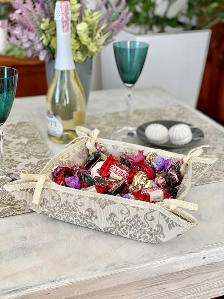 Tapestry bread basket EDEN391NA, 20х20х8, 20, 20, 8, Square, Classic, Without lurex, 75% polyester, 22% cotton, 3% acrylic, Tapestry