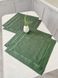 Linen placemat SRLB44, 40x40, Square, Monochrome, Embroidery, 100% linen
