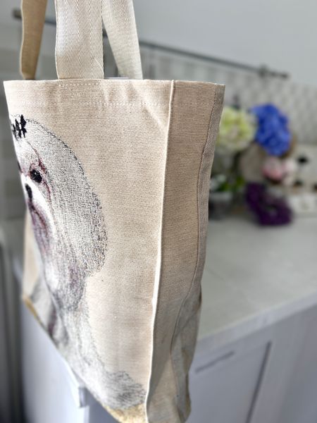 Tapestry shopping bag MALTES-SM (37x40), 37х40, 40, 37, Rectangular, With animals, Without lurex, 49% cotton, 35% polyester, 16% acrylic, Tapestry