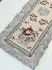Tapestry table runner RUNNER386GR, 37х100, 100, 37, Rectangular, Flower, Without lurex, 75% polyester, 22% cotton, 3% acrylic, Tapestry