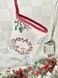 Tapestry oven mitten CORONA, 17х30, 30, 17, New Year's, Silver lurex, 75% polyester, 22% cotton, 3% acrylic, Tapestry
