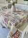 Tapestry tablecloth SK0065, 137х137, Square, Everyday, Without lurex, 75% polyester, 22% cotton, 3% acrylic